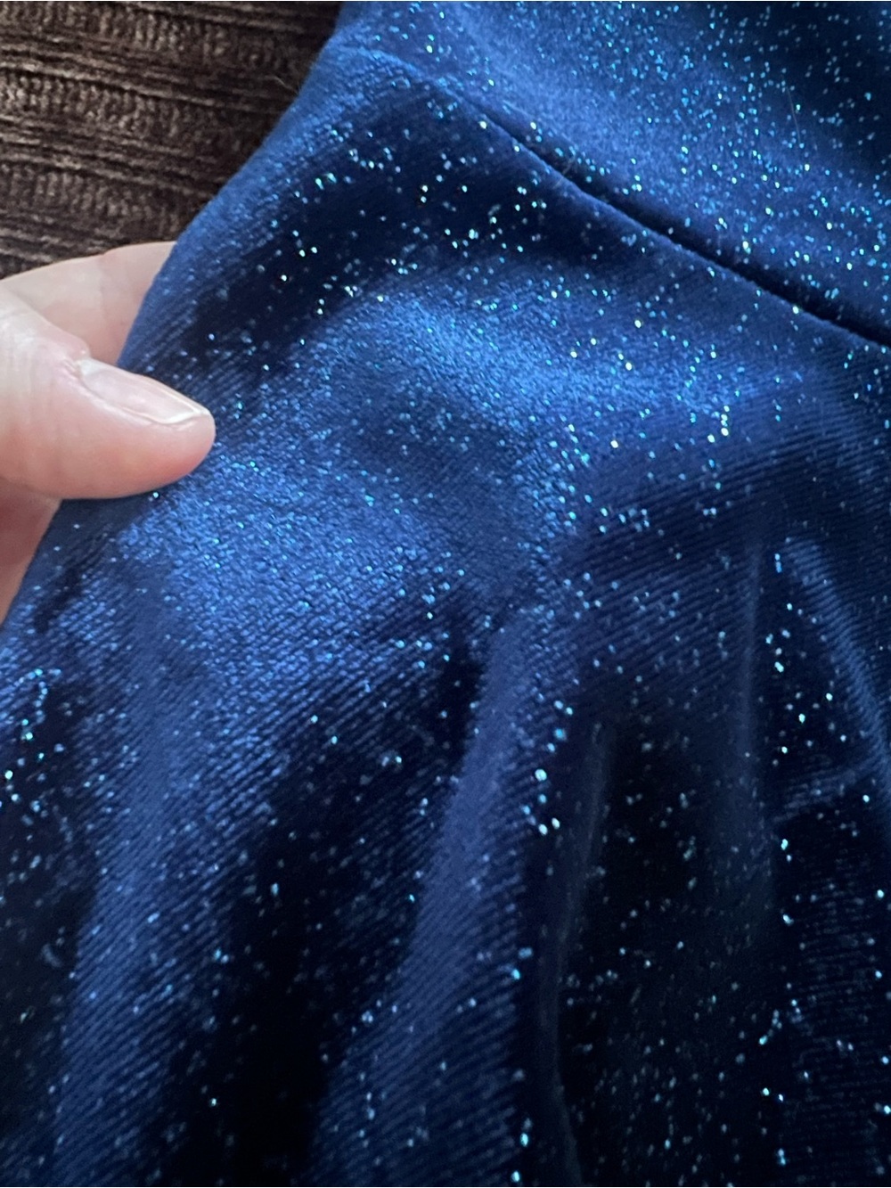 Midnight blue dress - Picture 2 of 4